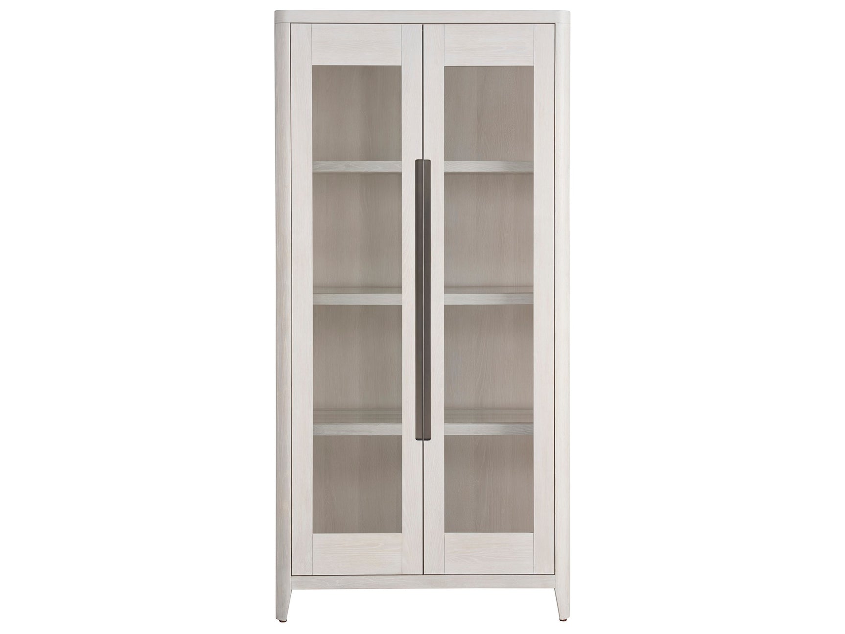 Zella White Oak Display Cabinet - Ornate Home