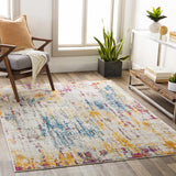Zellwood Colorful Stripes Area Carpet - Clearance - Ornate Home
