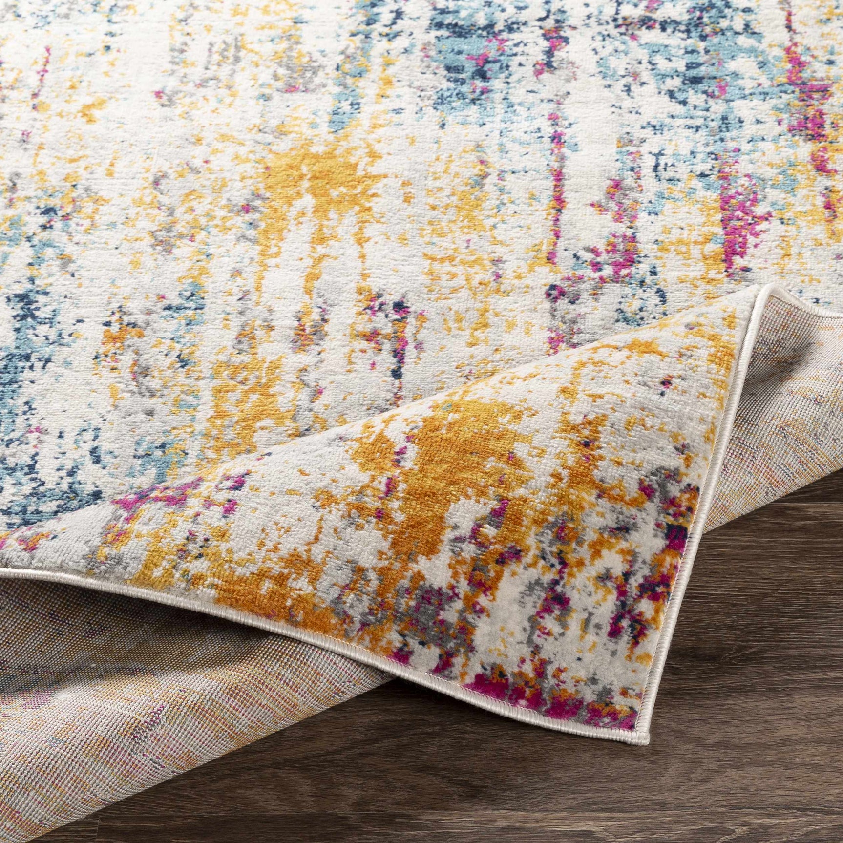 Zellwood Colorful Stripes Area Carpet - Clearance - Ornate Home