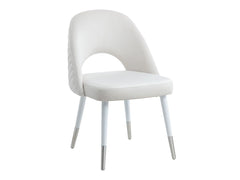 Zemirah White Side Chair (Set of 2) - Ornate Home