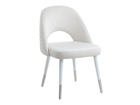 Zemirah White Side Chair (Set of 2) - Ornate Home