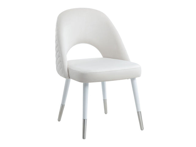 Zemirah White Side Chair (Set of 2) - Ornate Home