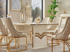 Zen Cream Dining Table - Ornate Home