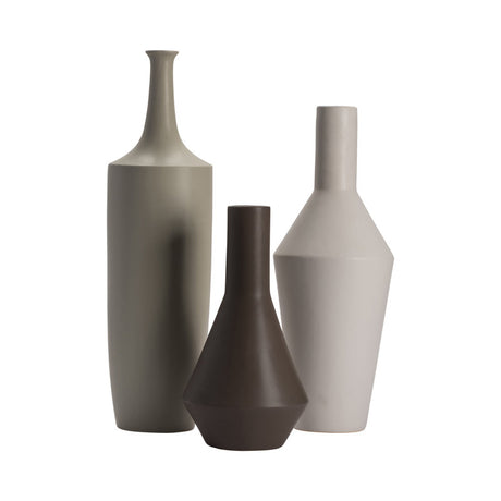 Zen Grey Japanese Inspired Bottles - Ornate Home