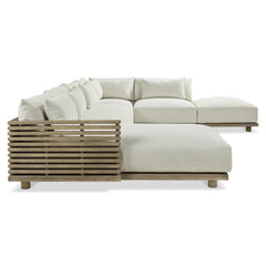 Zen Ivory Outdoor Sectional - Ornate Home