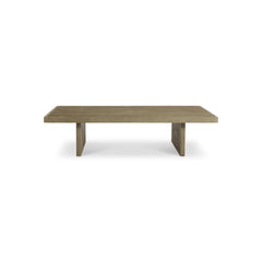 Zen Natural/Gray Outdoor Cocktail Table - Ornate Home