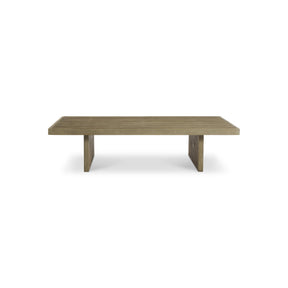 Zen Natural/Gray Outdoor Cocktail Table - Ornate Home