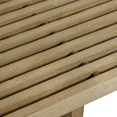 Zen Natural/Gray Outdoor Cocktail Table - Ornate Home