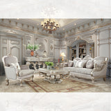Zen Silver Sofa  / HD-2662 - Ornate Home