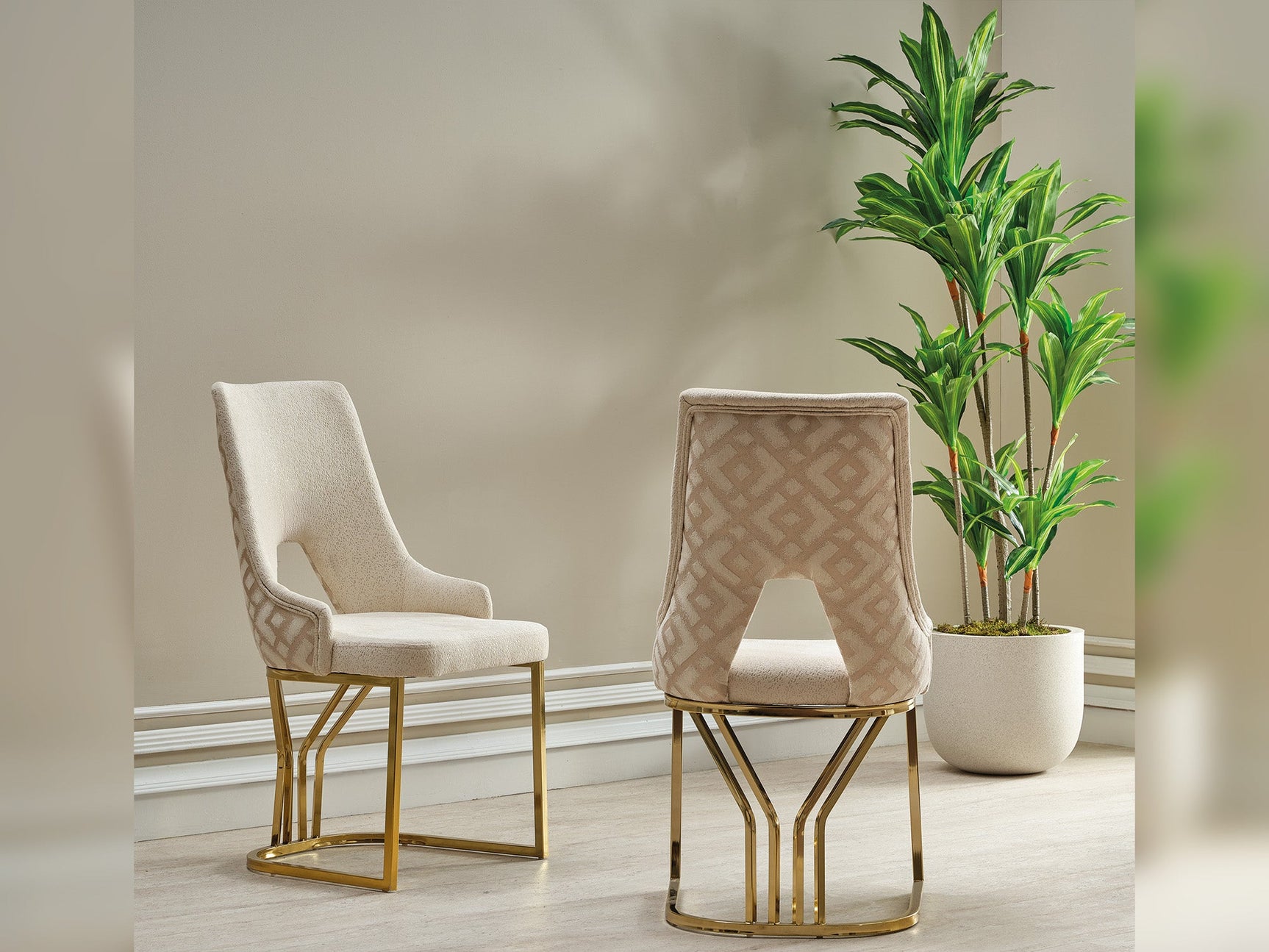 Zen Cream Dining Chair