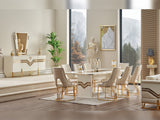Zen Cream Consol With Mirror