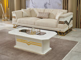 Zen Cream Convertible Sofa