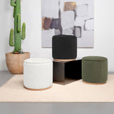 Zena Green Ottoman - Ornate Home