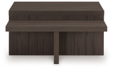 Zendex Brown Occasional Table Set (Set of 2) (Online Special Price) - Ornate Home