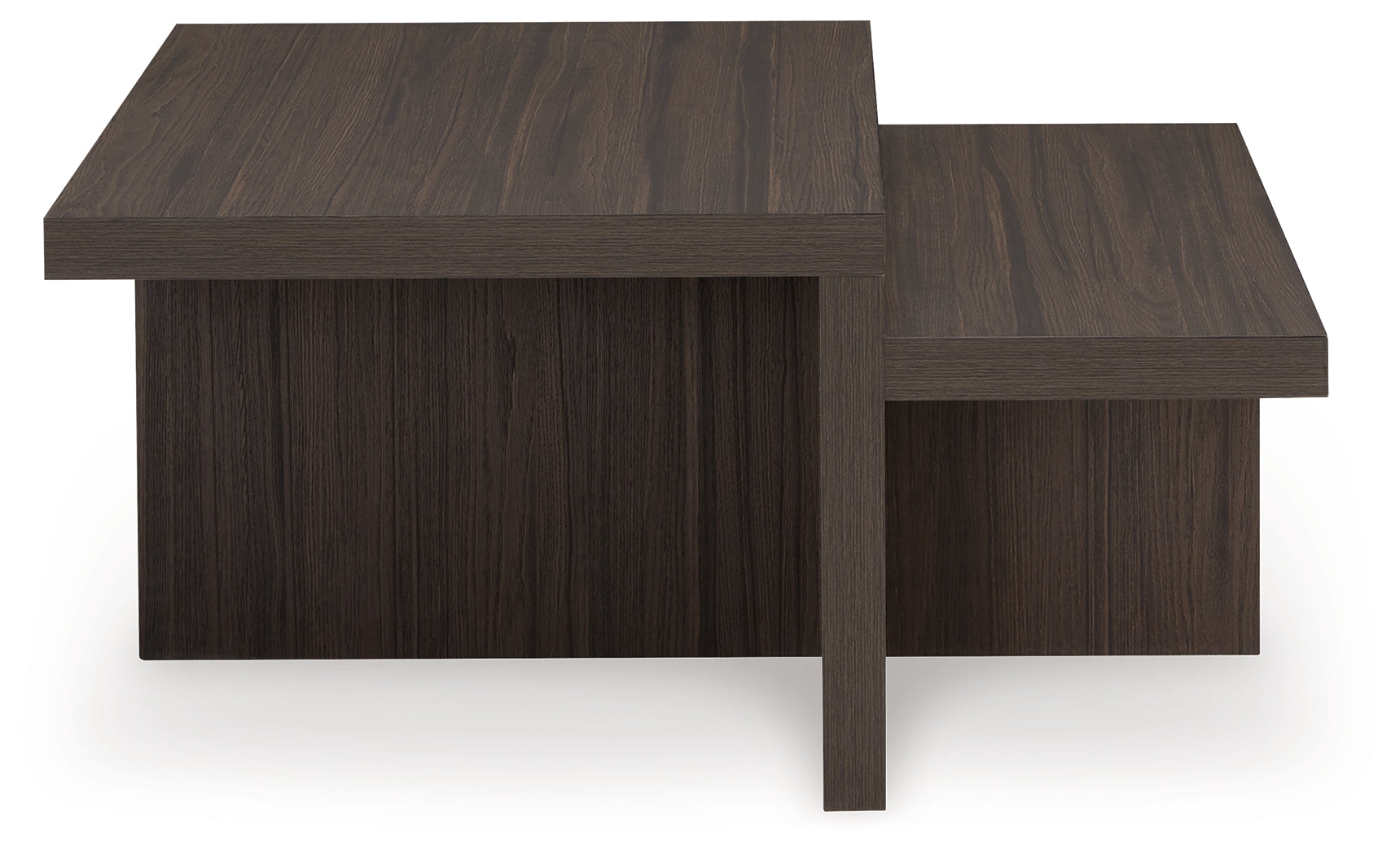 Zendex Brown Occasional Table Set (Set of 2) (Online Special Price) - Ornate Home