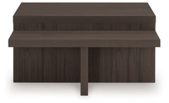Zendex Brown Occasional Table Set (Set of 2) - Ornate Home