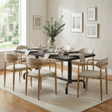 Zens Gray Dining Chair (Set of 2) Quill - Ornate Home