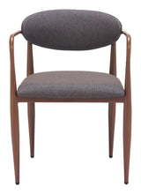 Zens Truffle Gray Dining Chair (Set of 2) - Ornate Home