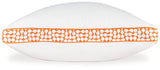 Zephyr 2.0 White/Orange 3-in-1 Pillow (6/Case) (Online Special Price) - Ornate Home