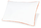Zephyr 2.0 White/Orange 3-in-1 Pillow (6/Case) (Online Special Price) - Ornate Home