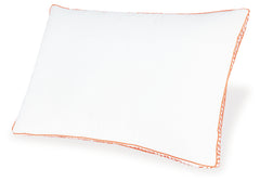Zephyr 2.0 White/Orange 3-in-1 Pillow - Ornate Home