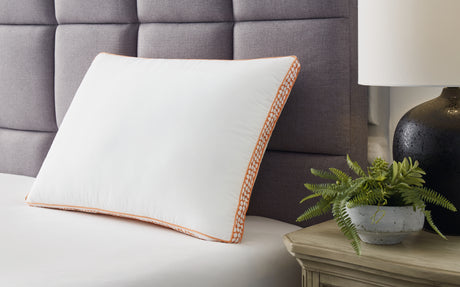 Zephyr 2.0 White/Orange 3-in-1 Pillow - Ornate Home