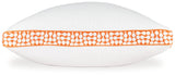 Zephyr 2.0 White/Orange 3-in-1 Pillow - Ornate Home