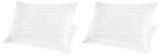 Zephyr 2.0 White Pillow (Set of 2)(9/Case) - Ornate Home