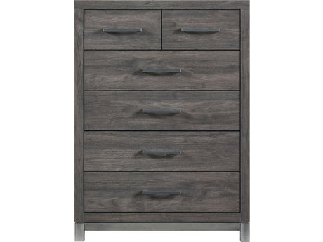 Zephyr Brown/Silver Chest - Ornate Home