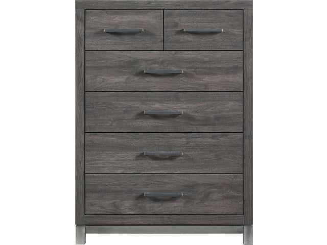 Zephyr Brown/Silver Chest - Ornate Home