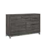 Zephyr Brown/Silver Dresser - Ornate Home