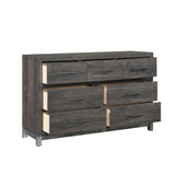 Zephyr Brown/Silver Dresser - Ornate Home