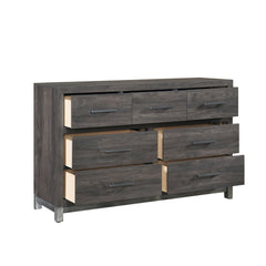 Zephyr Brown/Silver Dresser - Ornate Home