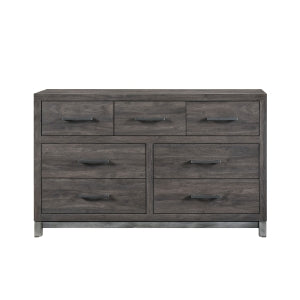 Zephyr Brown/Silver Dresser - Ornate Home
