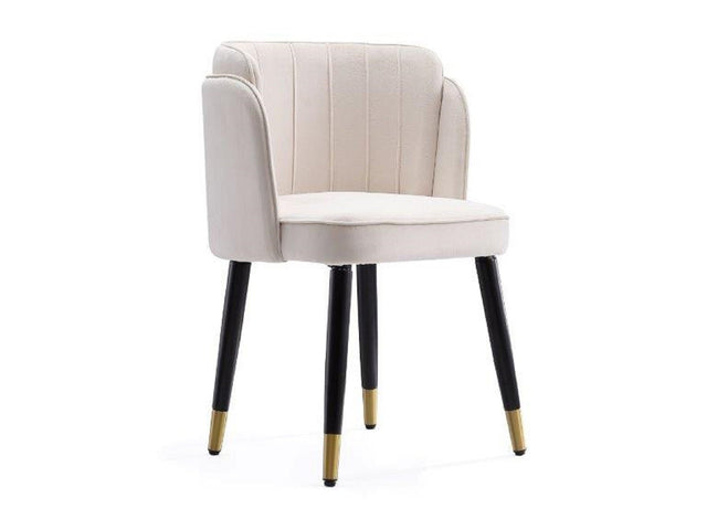 Zephyr Dining Chair in Cream - Ornate Home
