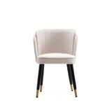 Zephyr Dining Chair in Cream - Ornate Home