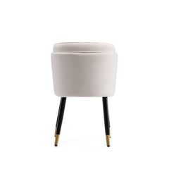 Zephyr Dining Chair in Cream - Ornate Home