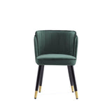 Zephyr Dining Chair in Hunter Green - Ornate Home