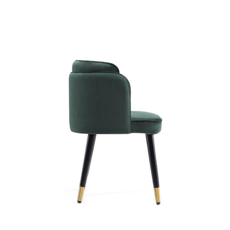 Zephyr Dining Chair in Hunter Green - Ornate Home