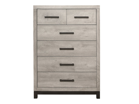 Zephyr Light Gray Chest - Ornate Home