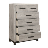 Zephyr Light Gray Chest - Ornate Home
