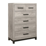 Zephyr Light Gray Chest - Ornate Home