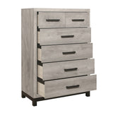 Zephyr Light Gray Chest - Ornate Home