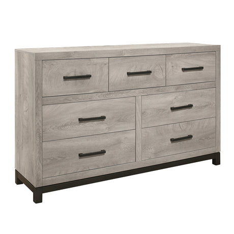 Zephyr Light Gray Dresser - Ornate Home