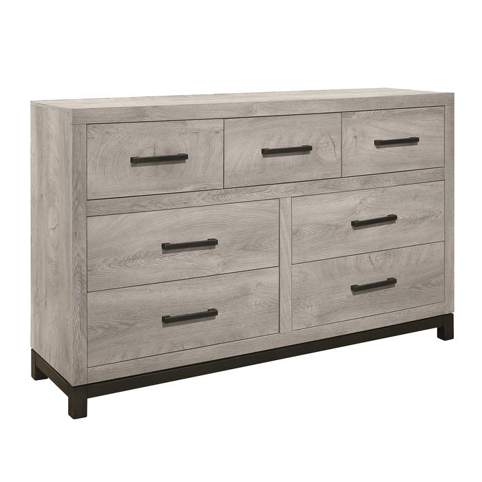 Zephyr Light Gray Dresser - Ornate Home