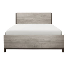 Zephyr Light Gray Eastern King Bed - Ornate Home