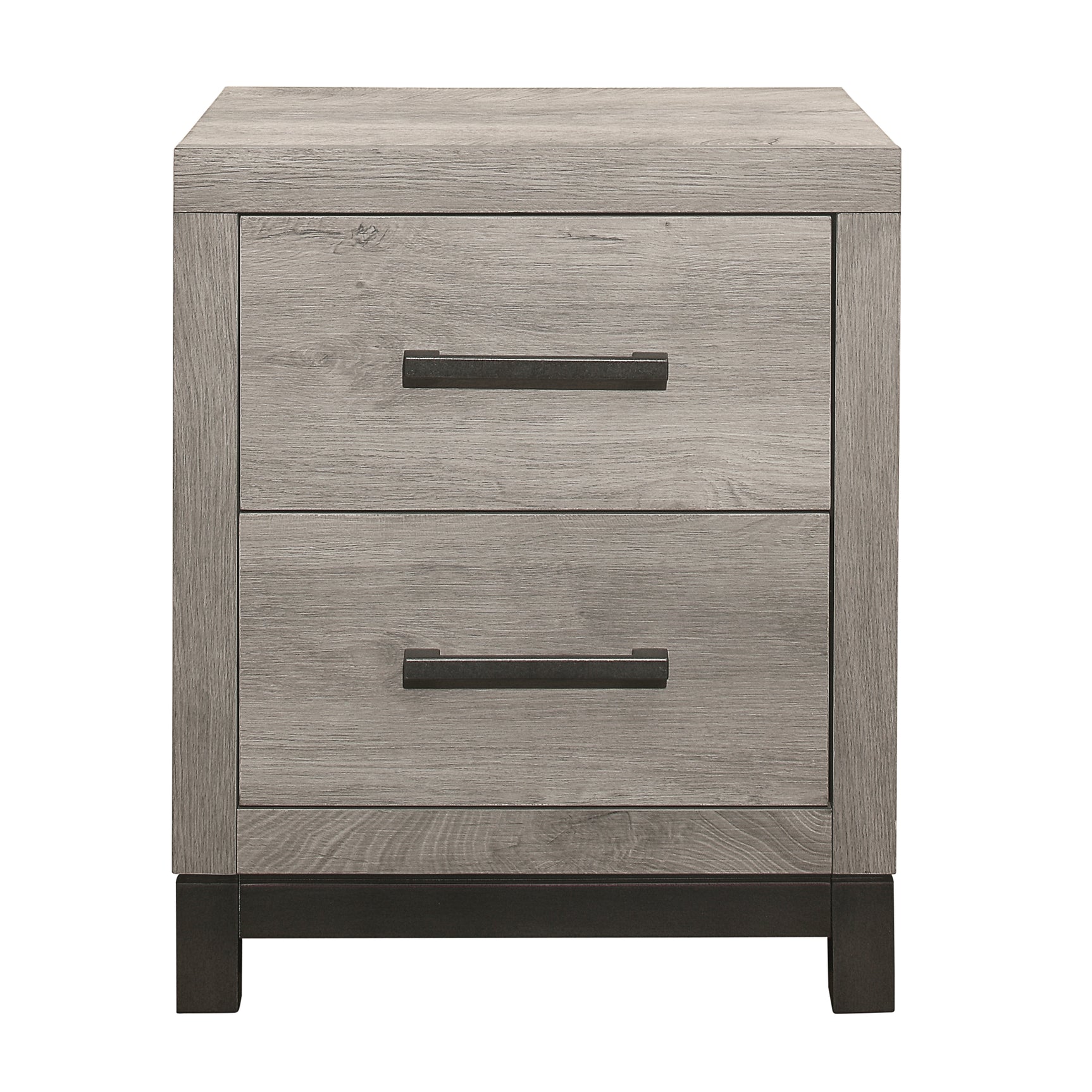 Zephyr Light Gray / Gray 4-piece Twin Bedroom Set - Ornate Home