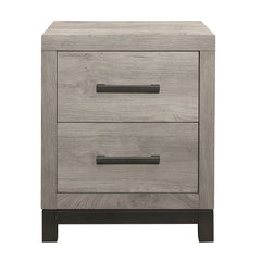 Zephyr Light Gray / Gray 4-piece Twin Bedroom Set - Ornate Home
