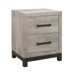 Zephyr Light Gray / Gray 4-piece Twin Bedroom Set - Ornate Home