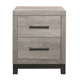 Zephyr Light Gray/Gray 5-Piece Queen Bedroom Set - Ornate Home